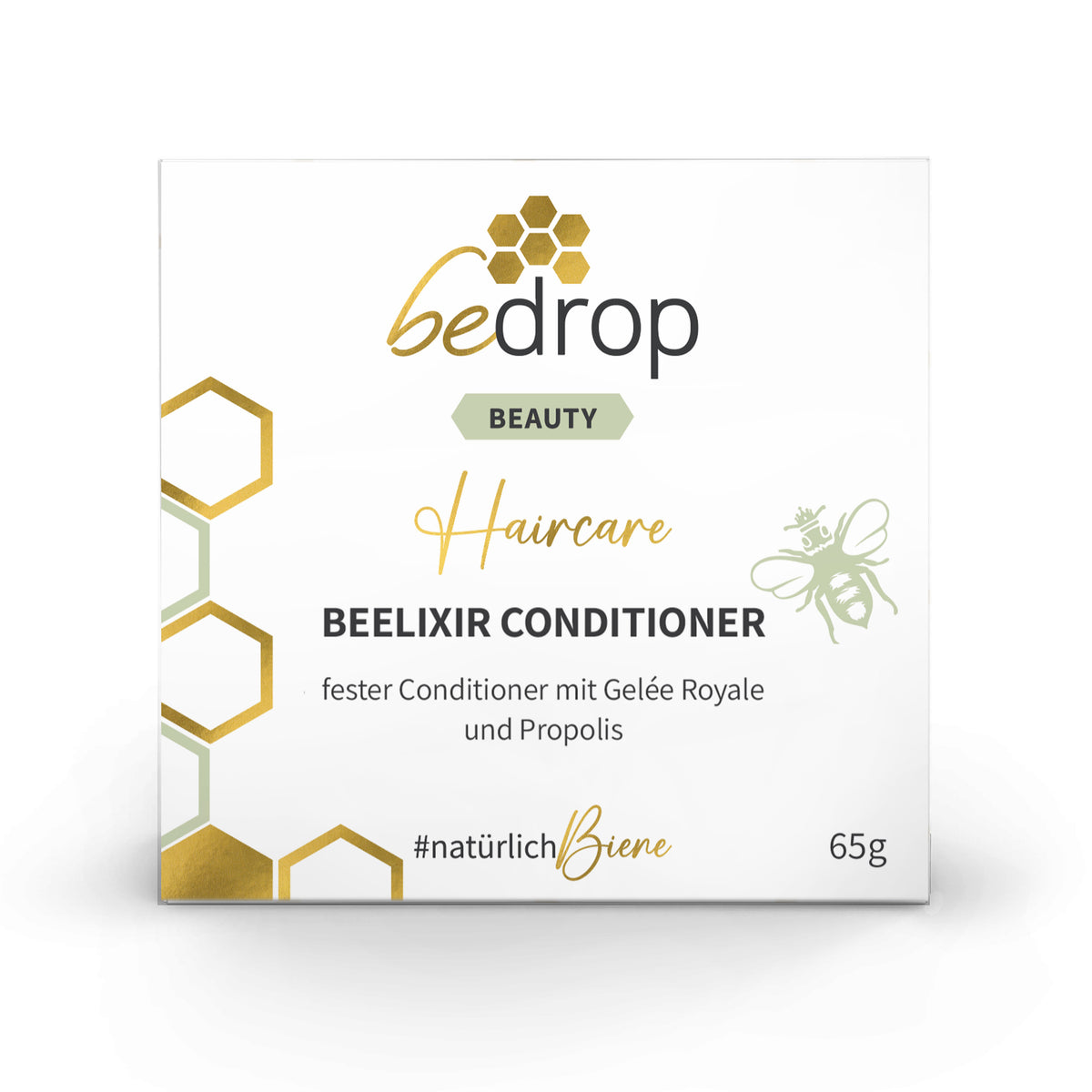 BEELIXIR Fester Conditioner mit Gelée Royale & Propolis - 65g