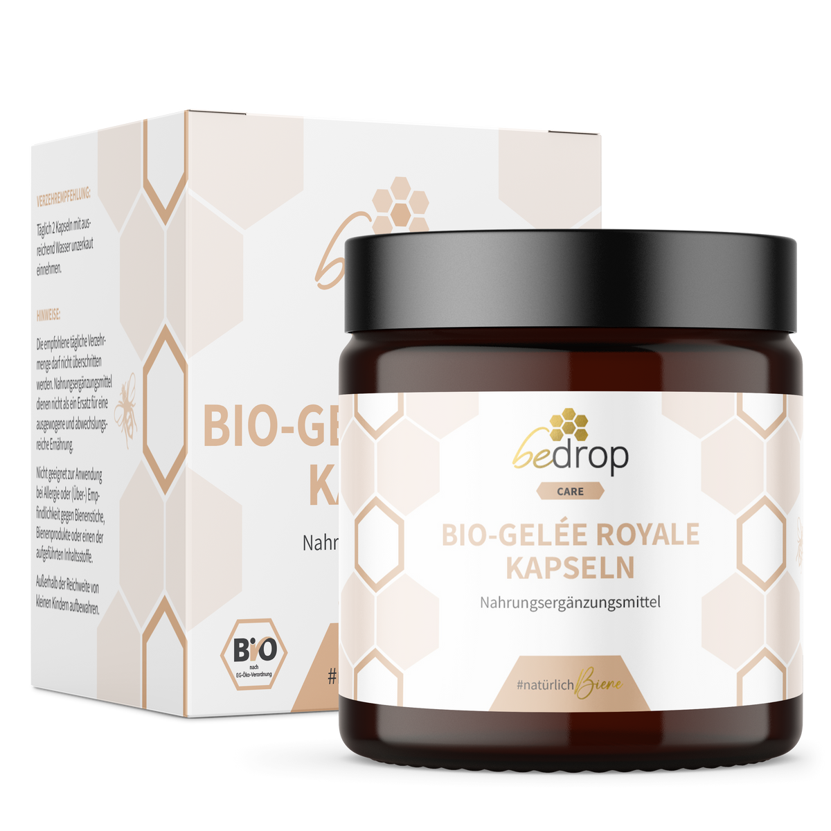 Bio Gelée Royale Kapseln (Bio-Zertifiziert) - 60 Kapseln