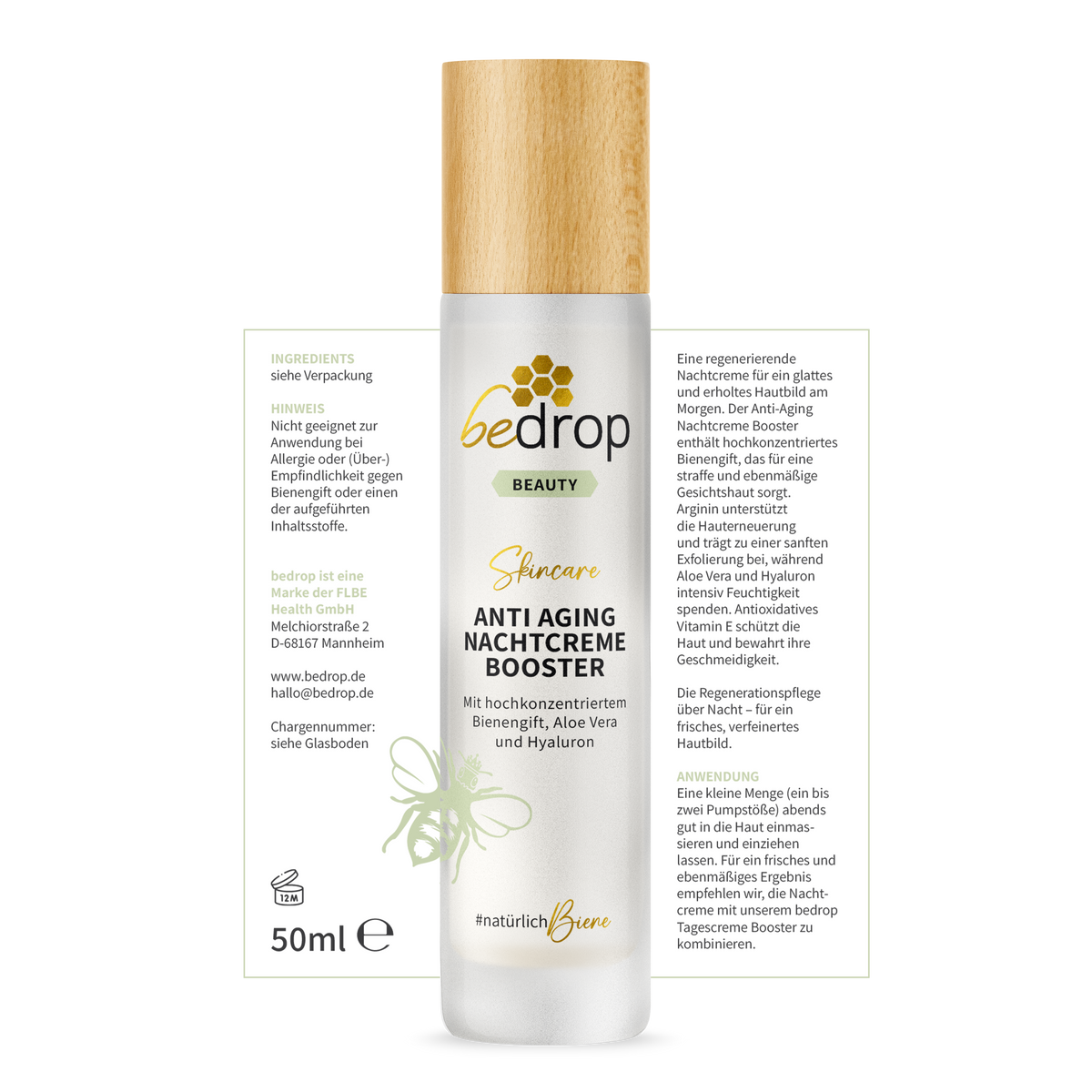 Anti-Aging-Set | CONCENTRATED Anti Aging Serum & Nachtcreme Booster