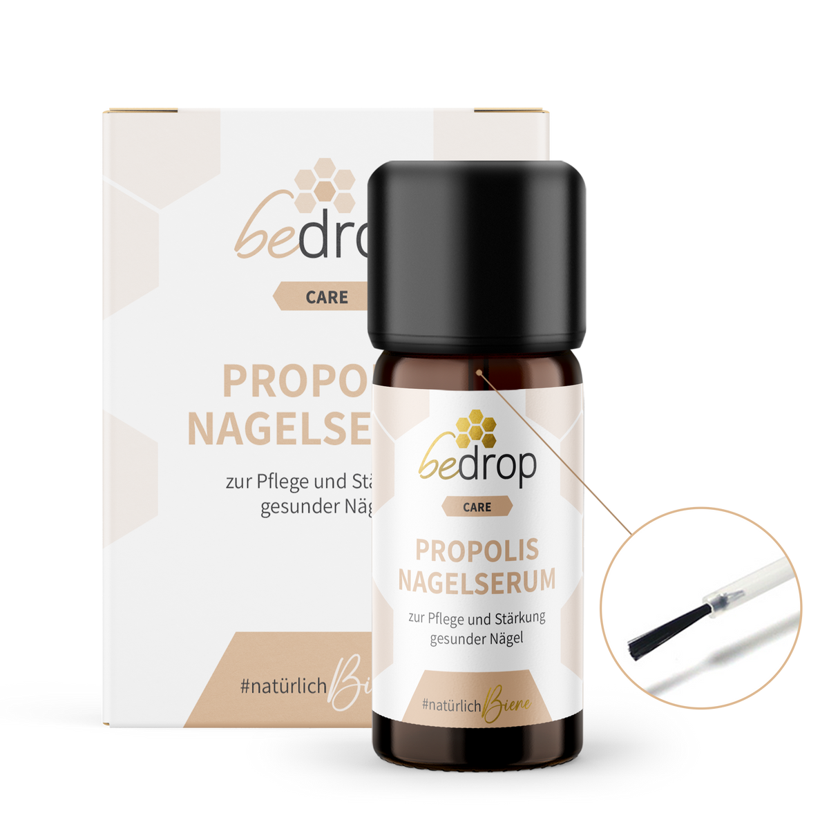 Propolis Nagelserum - Nagelpflege mit hochdosiertem Propolis & 4 ätherischen Ölen - 10ml