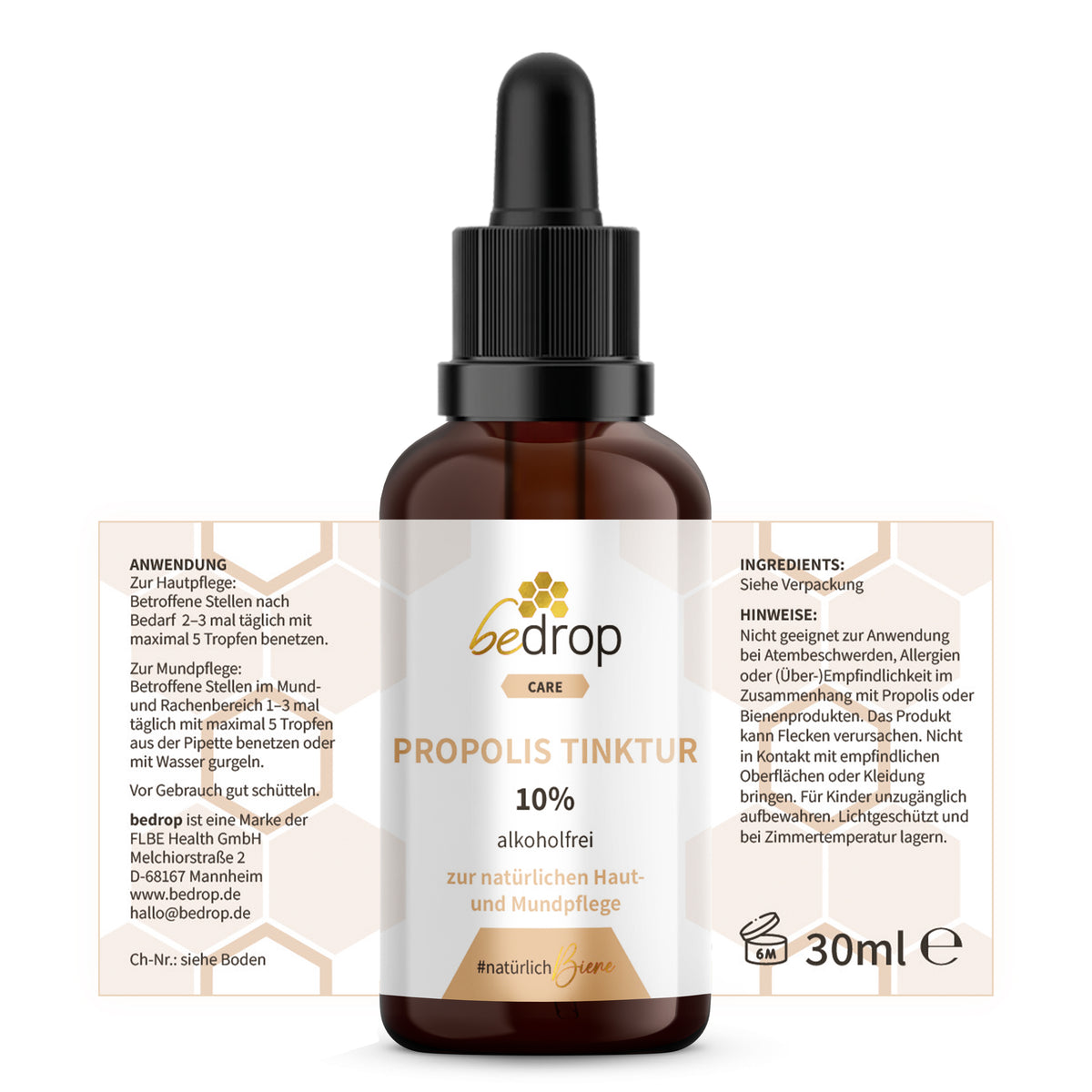 Derma Set | Propolis Tinktur, Seife, Kapseln & Creme | Für Kinder & Erwachsene