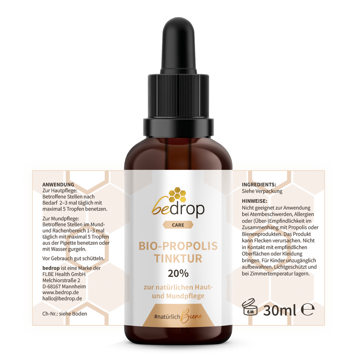 Bleib Stark-Set | Propolis Tinktur, Gelée Royale Kapseln & Manuka Honig