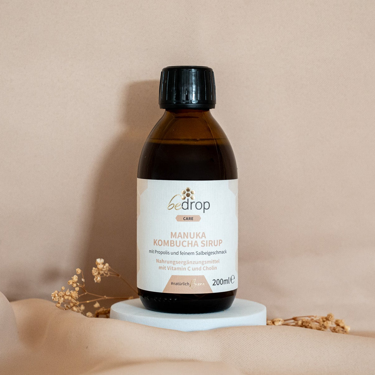 Vorteilsset: 3x Manuka Kombucha Sirup mit Propolis & feinem Salbeigeschmack - 3x 200ml