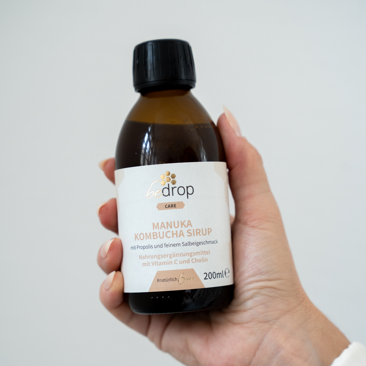 Vorteilsset: 3x Manuka Kombucha Sirup mit Propolis & feinem Salbeigeschmack - 3x 200ml