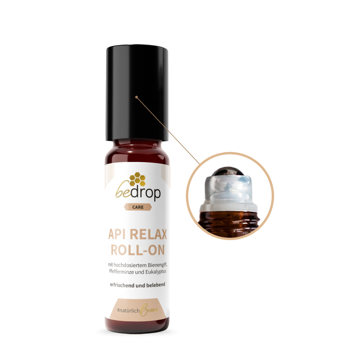 Vorteilsset: 6x Api Relax Roll-On mit hochdosiertem Bienengift, Pfefferminze und Eukalyptus - 10ml