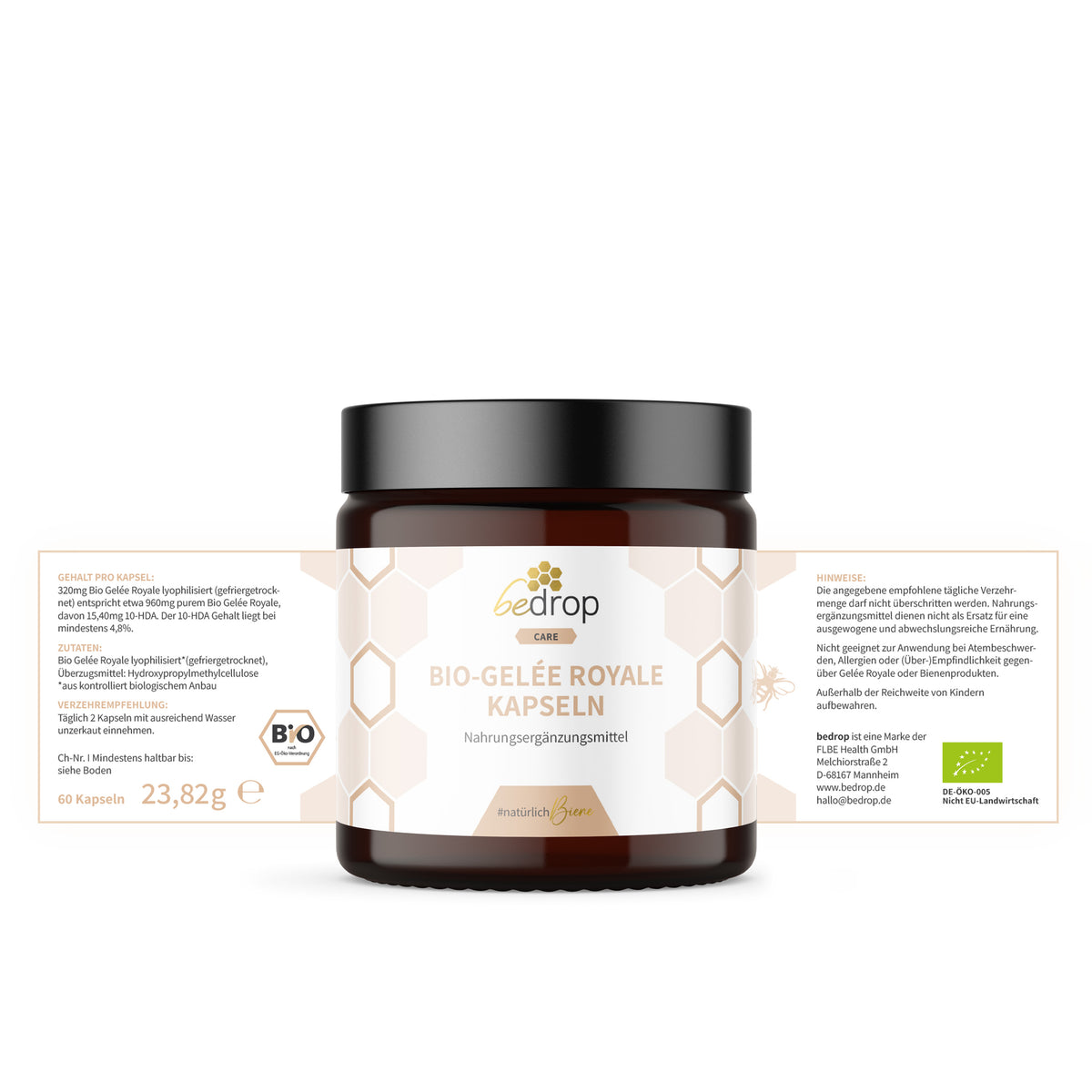 Propolis & Gelée Royale Kapseln im Set | 2x 60 Kapseln (100% Imker-Qualität)