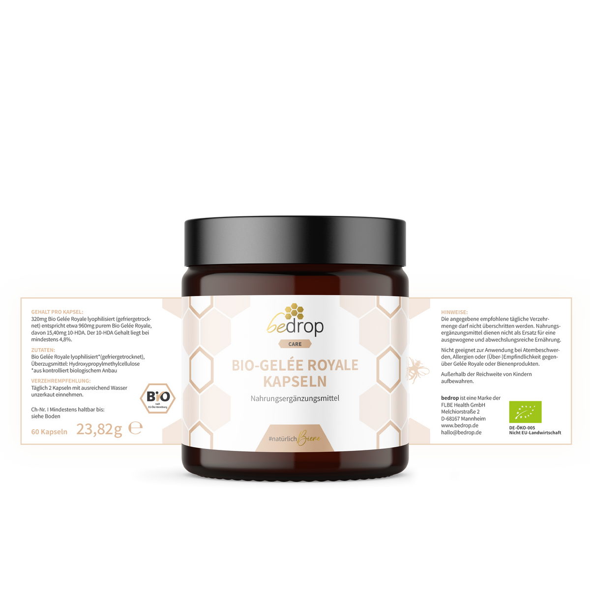 Bleib Stark-Set | Propolis Tinktur, Gelée Royale Kapseln & Manuka Honig