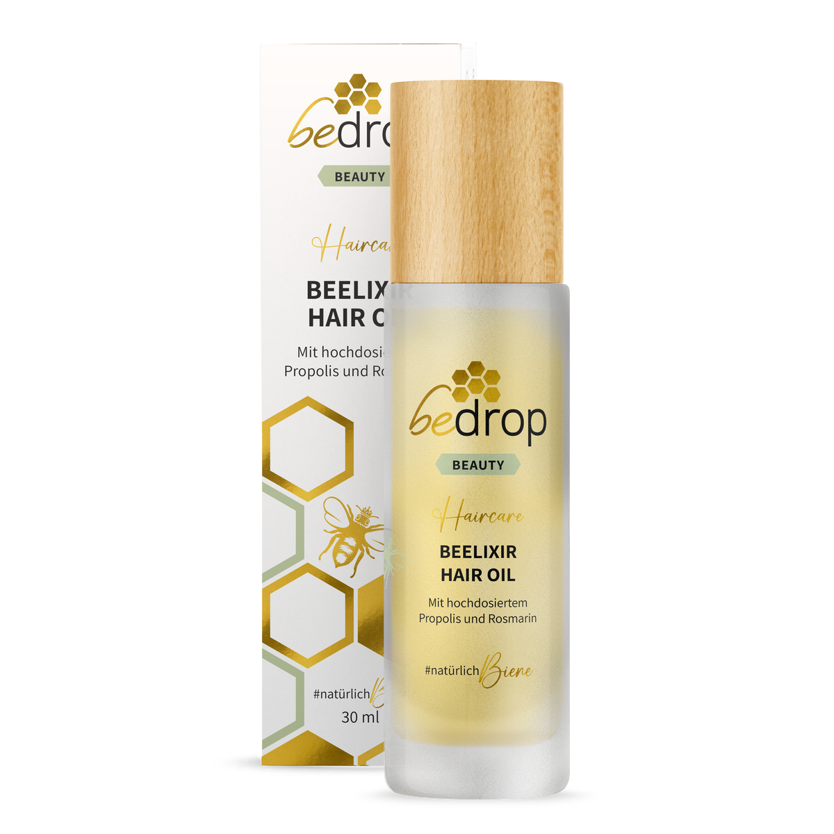 BEELIXIR HAIR OIL / Haaröl mit Manuka Honig, Propolis und Rosmarinextrakt - 30ml