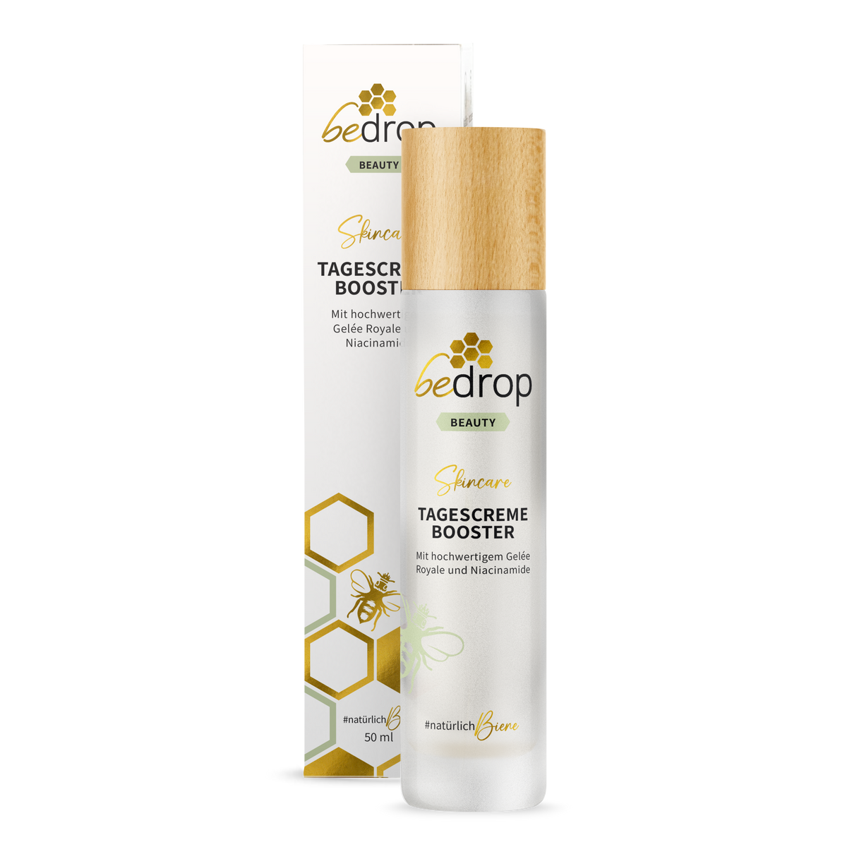 TAGESCREME BOOSTER / Gesichtscreme mit hochwertigem Gelée Royale und Niacinamide - 50ml